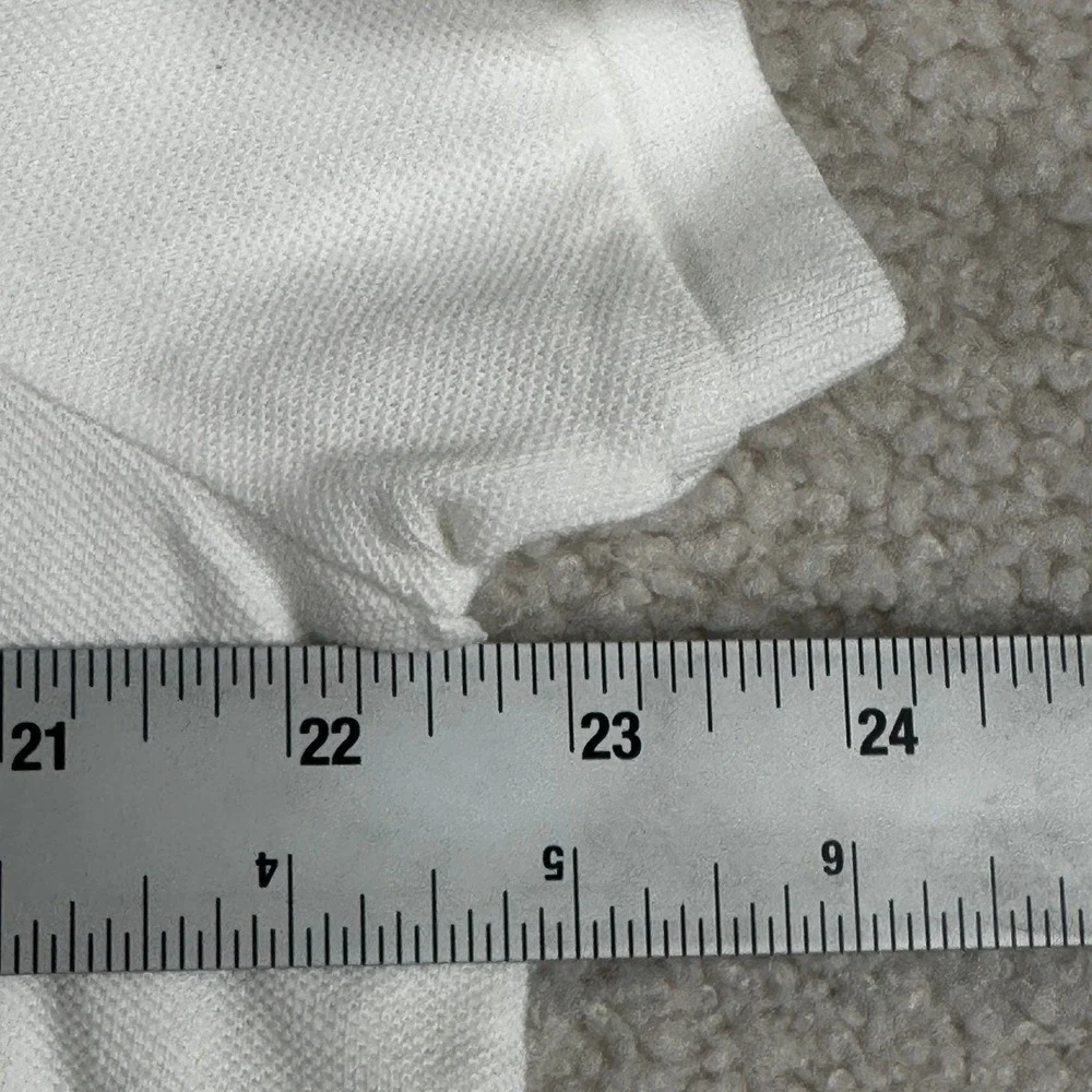 Ralph‎ Lauren Lauren Active Polo Shirt Women 1X White Preppy Sporty